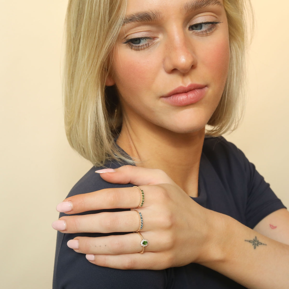 Tara Tourmaline ring | 9K